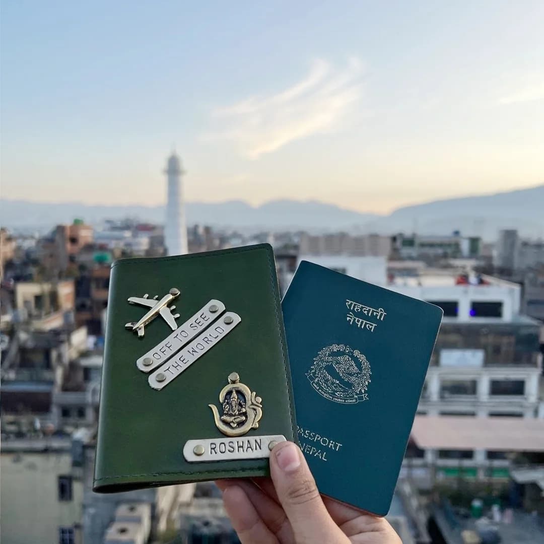 Travel Passport Cover – Customizable